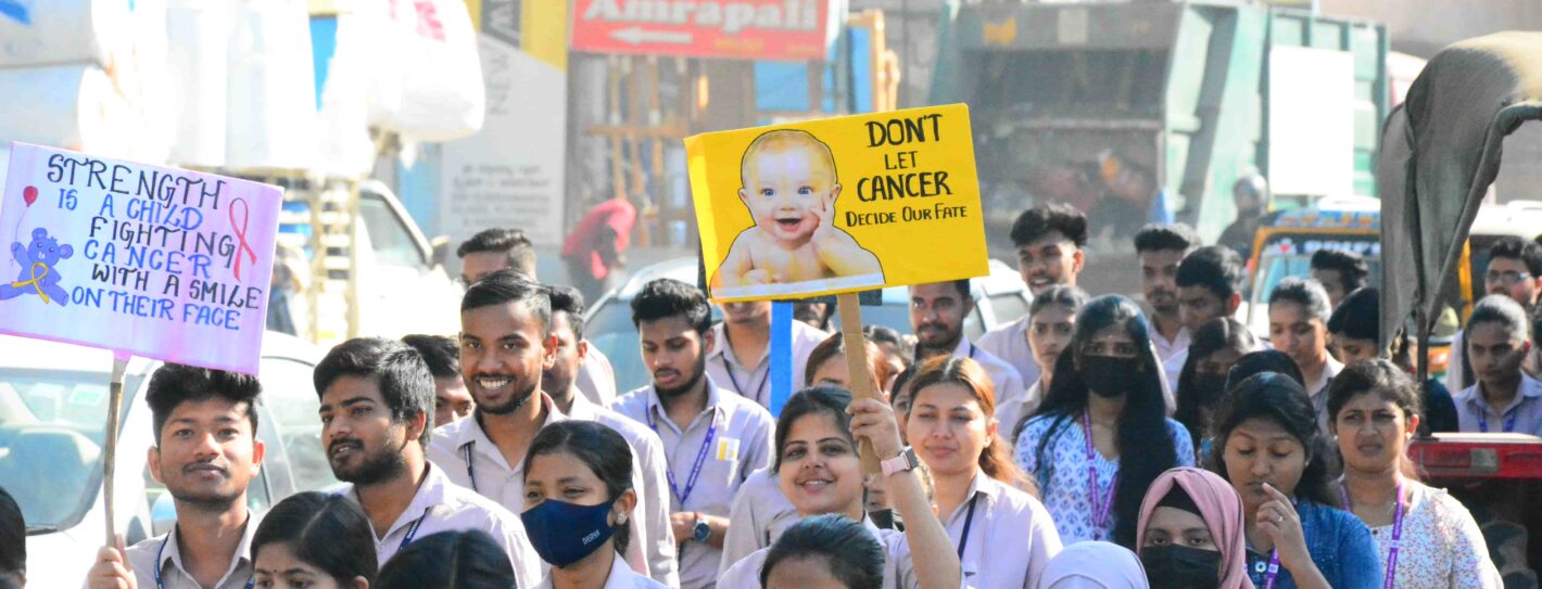 International Childhood Cancer Day Rally  Held On 15TH February 2023