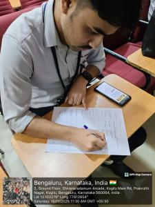 Campus placement drive 2025.