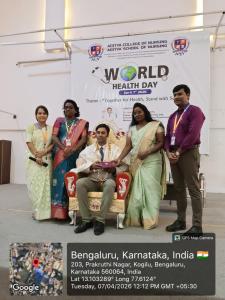 The World Health Day- 2026