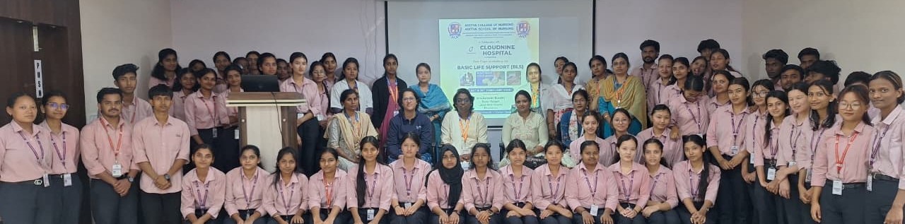 Organised  two days workshop  on Basic Life Support (BLS) in collaboration with Cloudnine hospital
